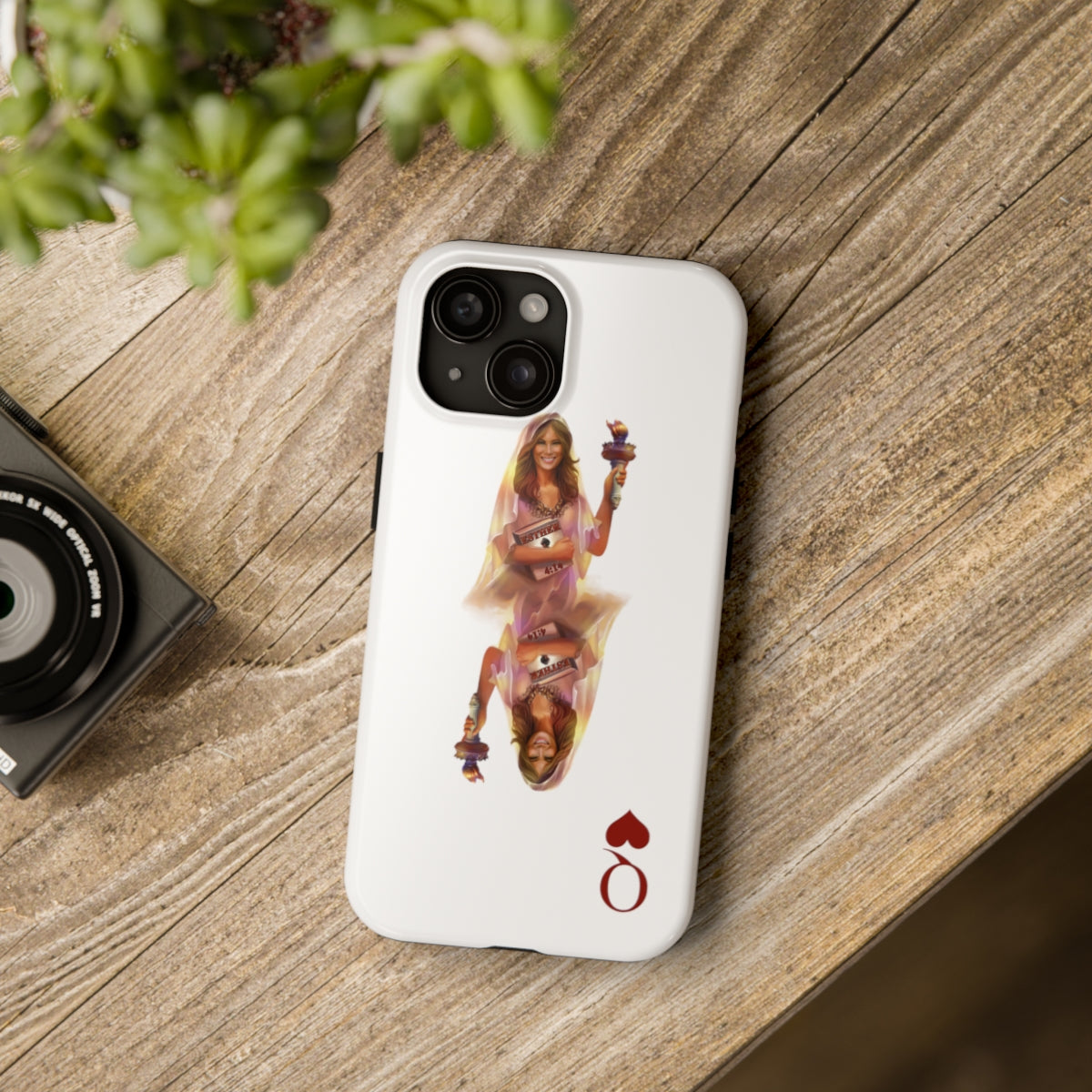 Melania, Queen of Hearts – Tough Phone Cases