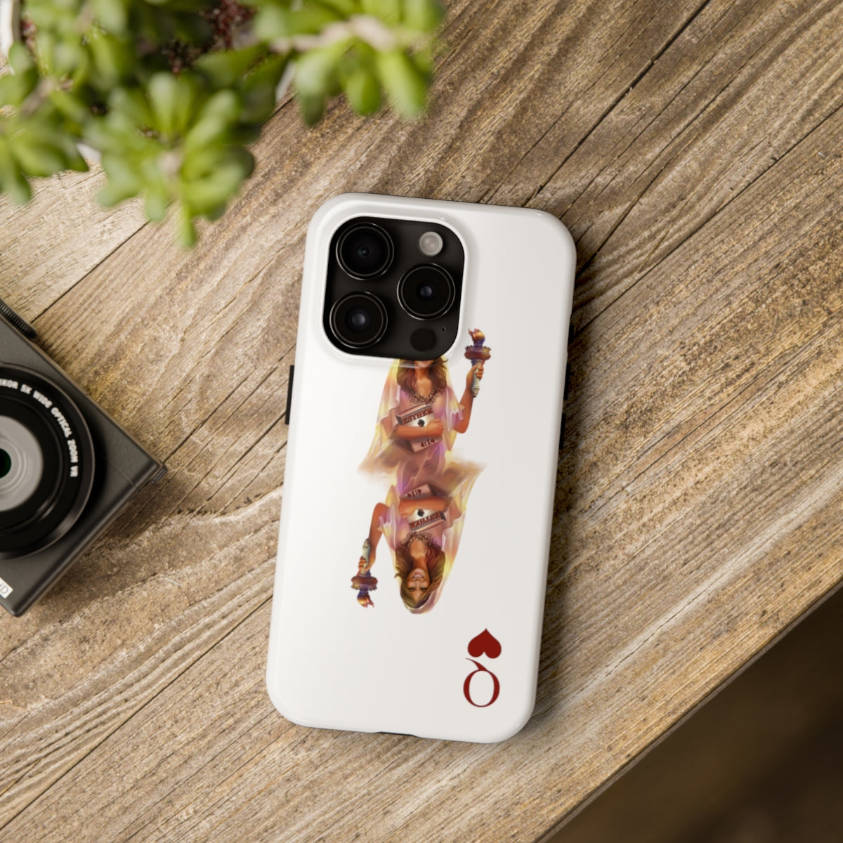 Melania, Queen of Hearts – Tough Phone Cases