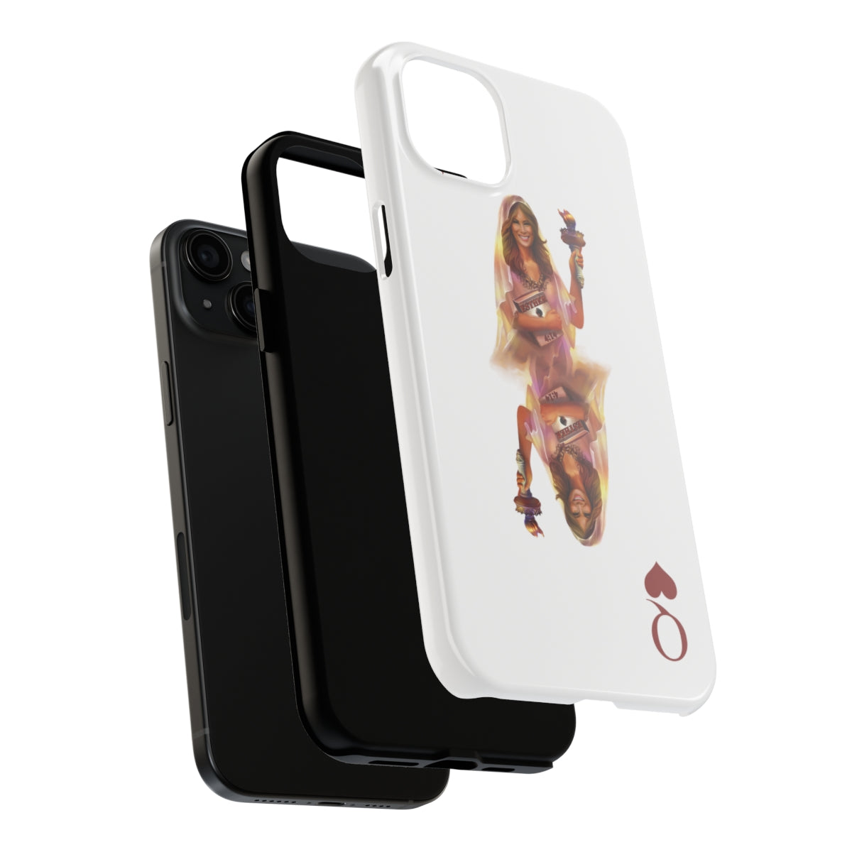 Melania, Queen of Hearts – Tough Phone Cases