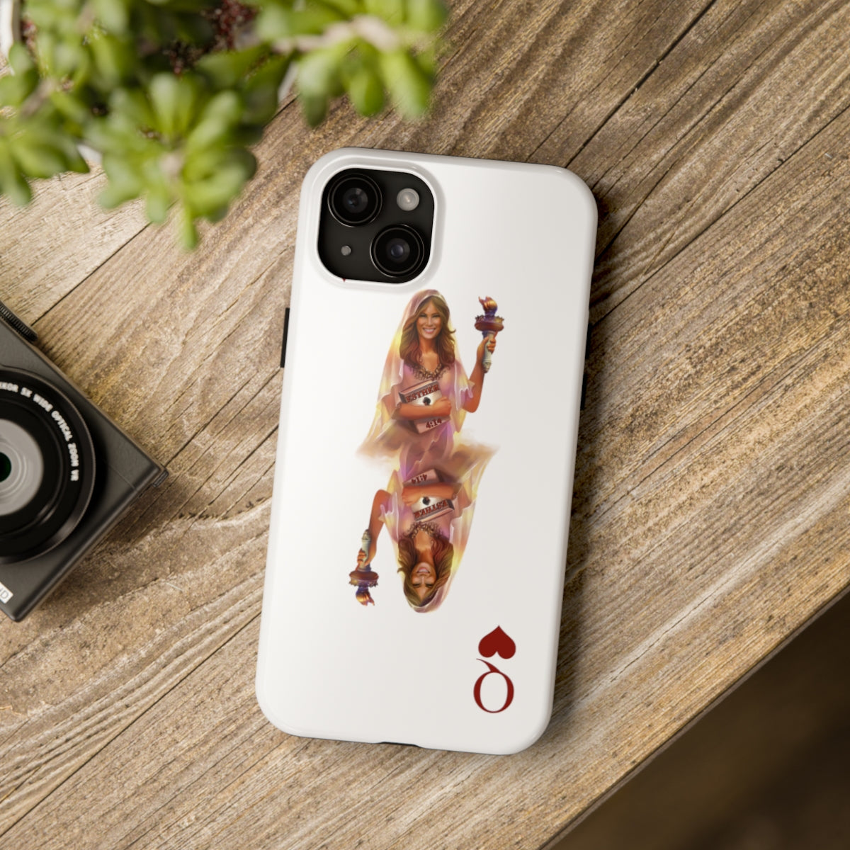 Melania, Queen of Hearts – Tough Phone Cases