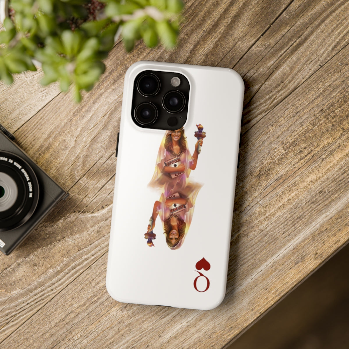 Melania, Queen of Hearts – Tough Phone Cases