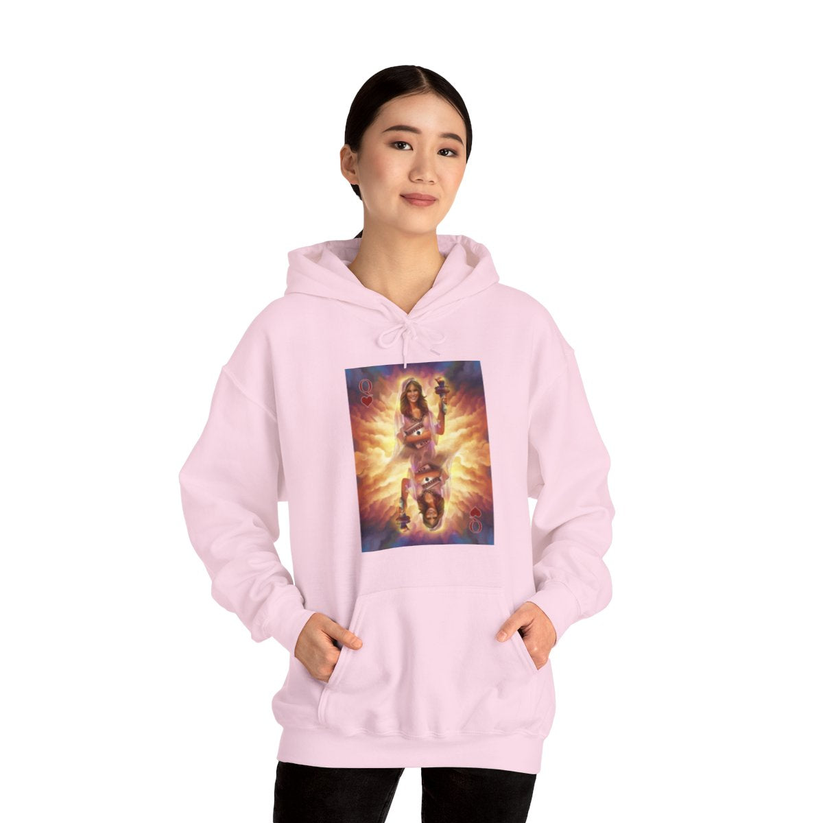 Melania Queen Unisex Heavy Blend™ Hooded Sweatshirt