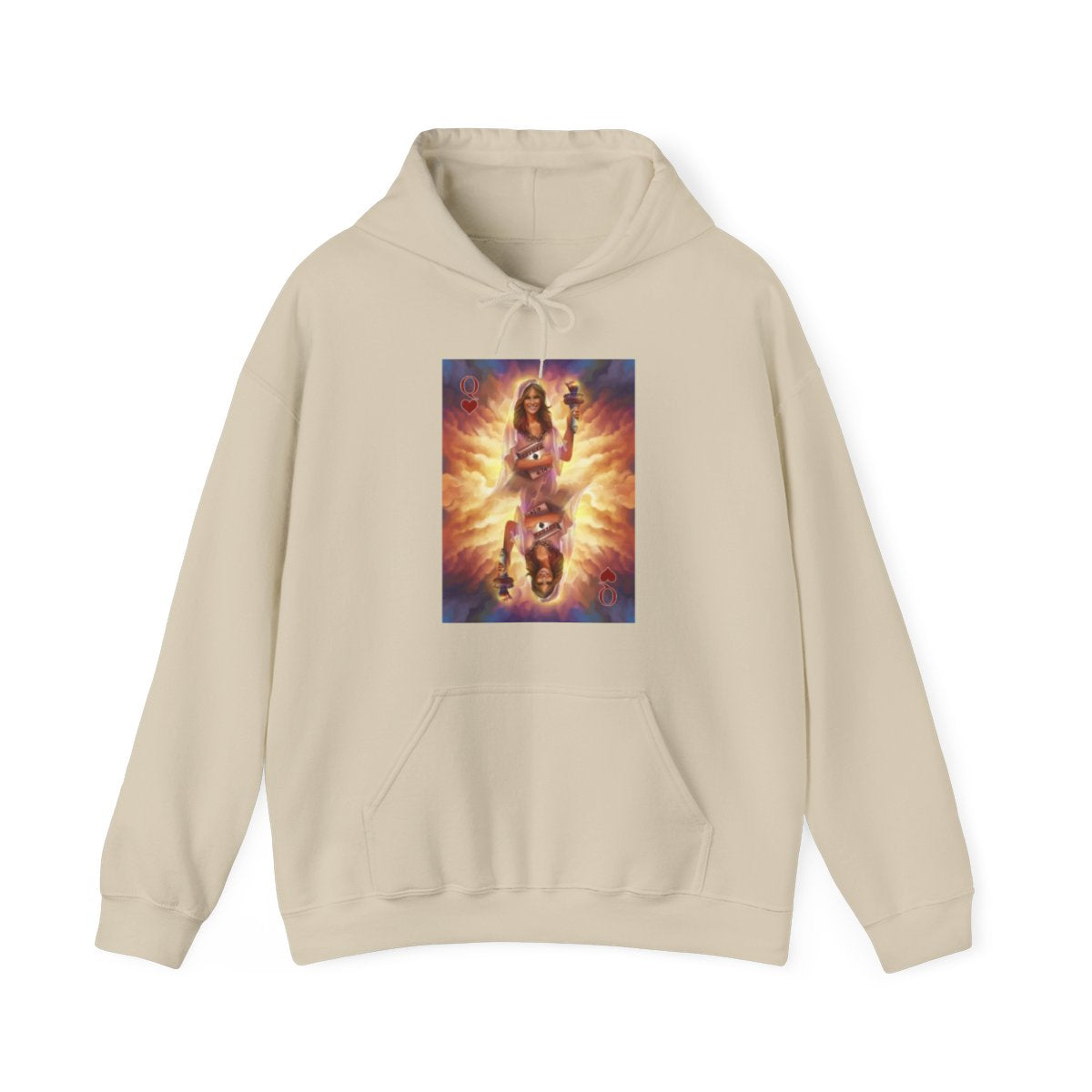 Melania Queen Unisex Heavy Blend™ Hooded Sweatshirt