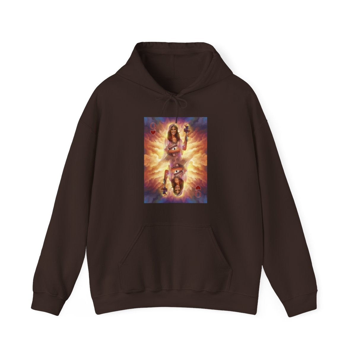 Melania Queen Unisex Heavy Blend™ Hooded Sweatshirt