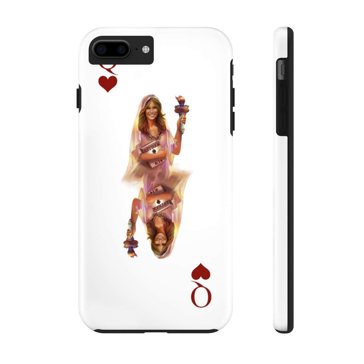 Melania, Queen of Hearts – Tough Phone Cases