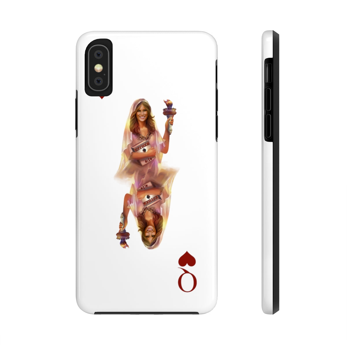 Melania, Queen of Hearts – Tough Phone Cases