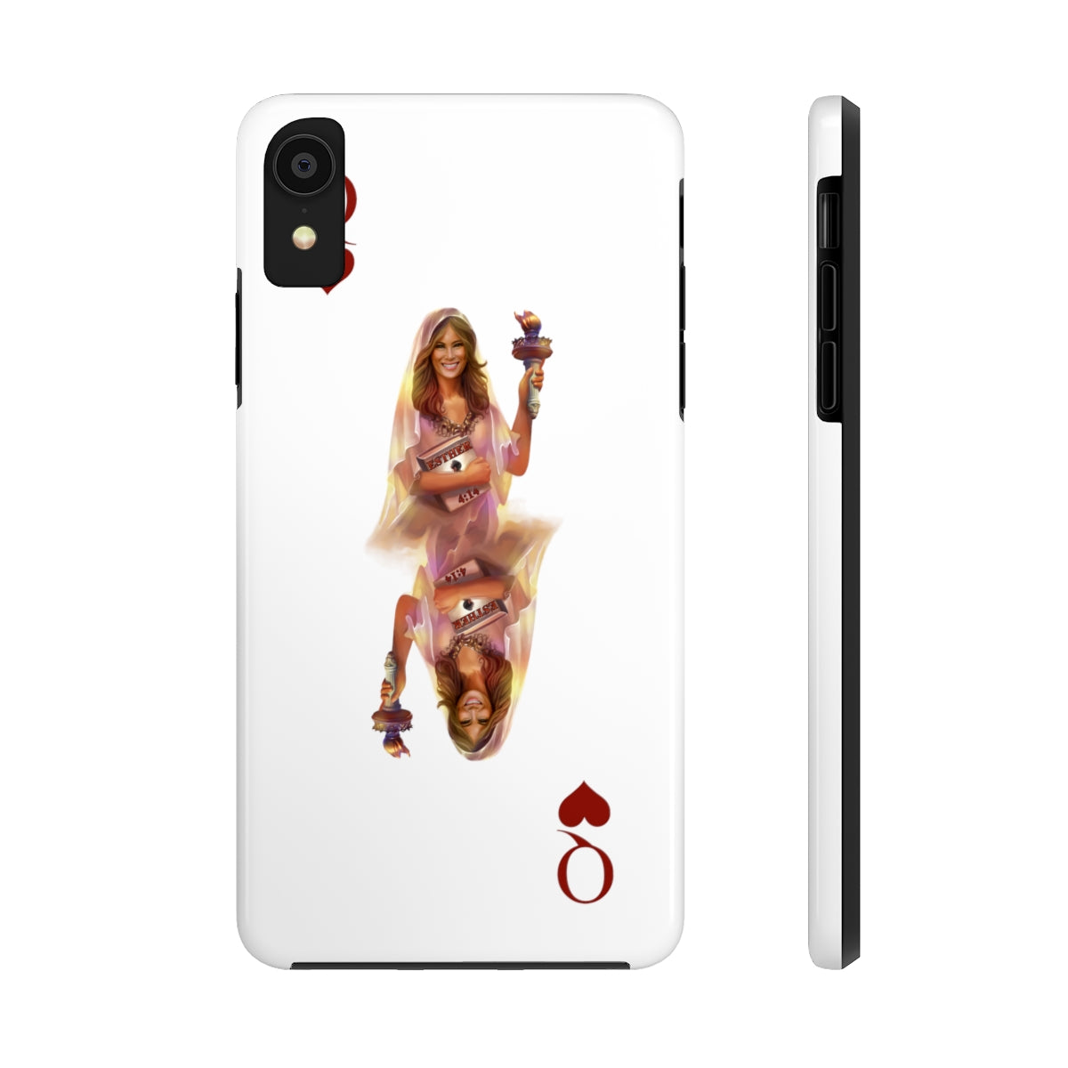 Melania, Queen of Hearts – Tough Phone Cases