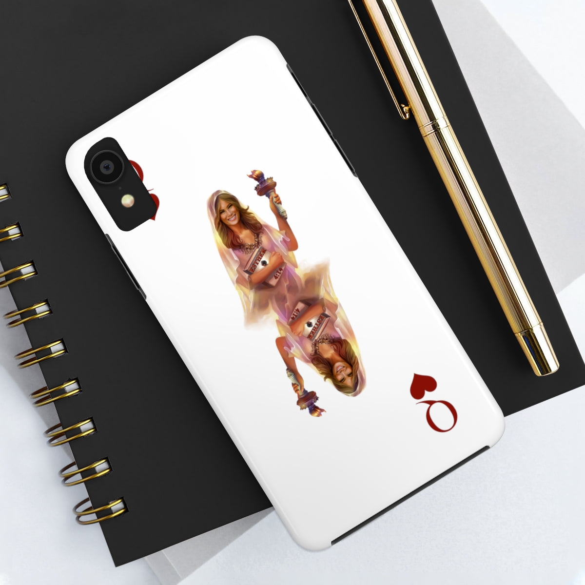 Melania, Queen of Hearts – Tough Phone Cases