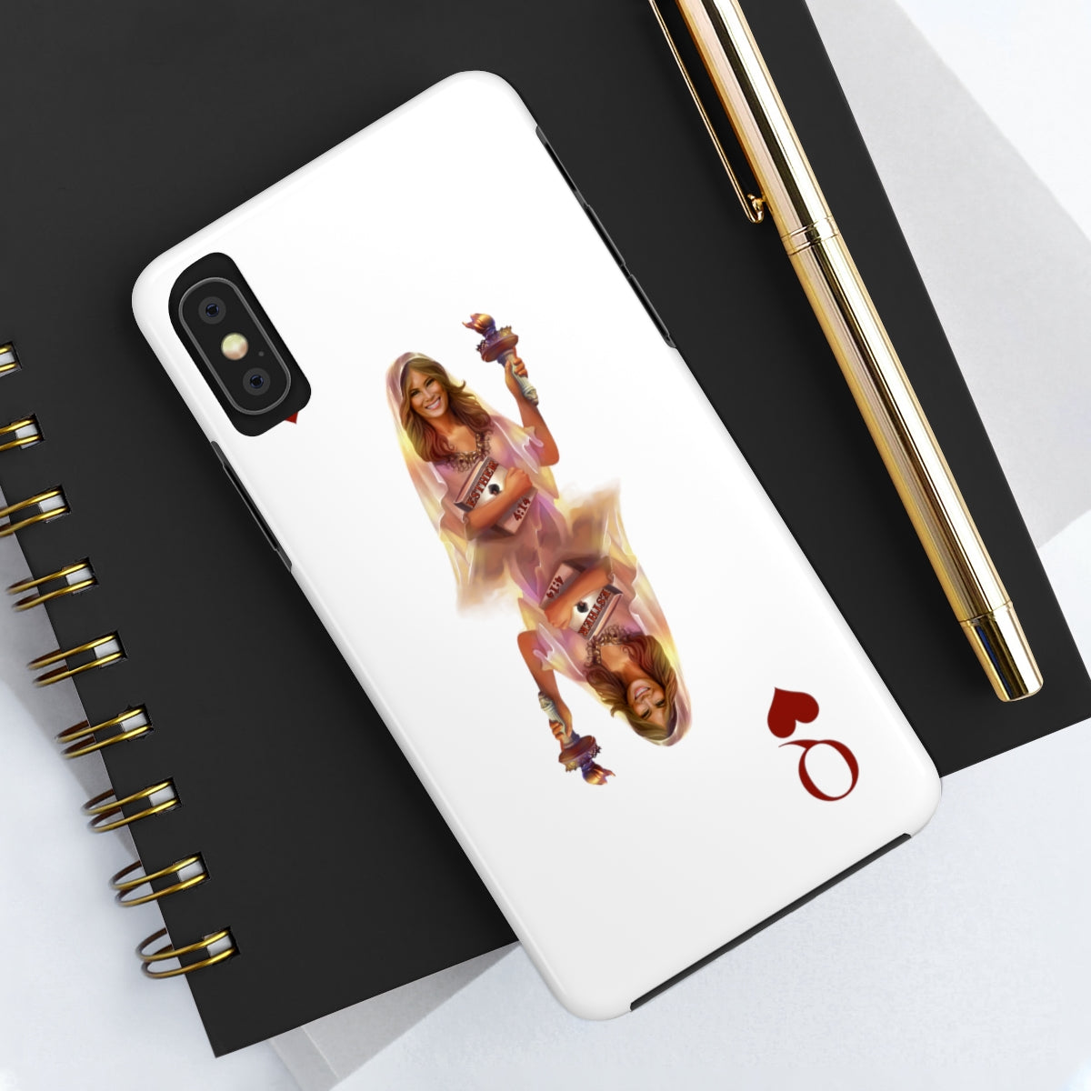 Melania, Queen of Hearts – Tough Phone Cases