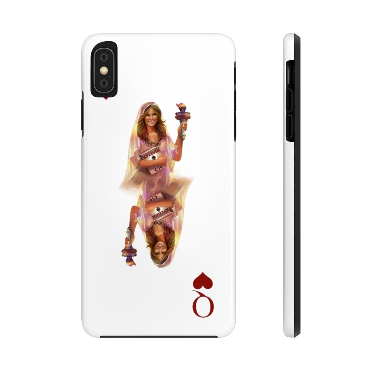 Melania, Queen of Hearts – Tough Phone Cases