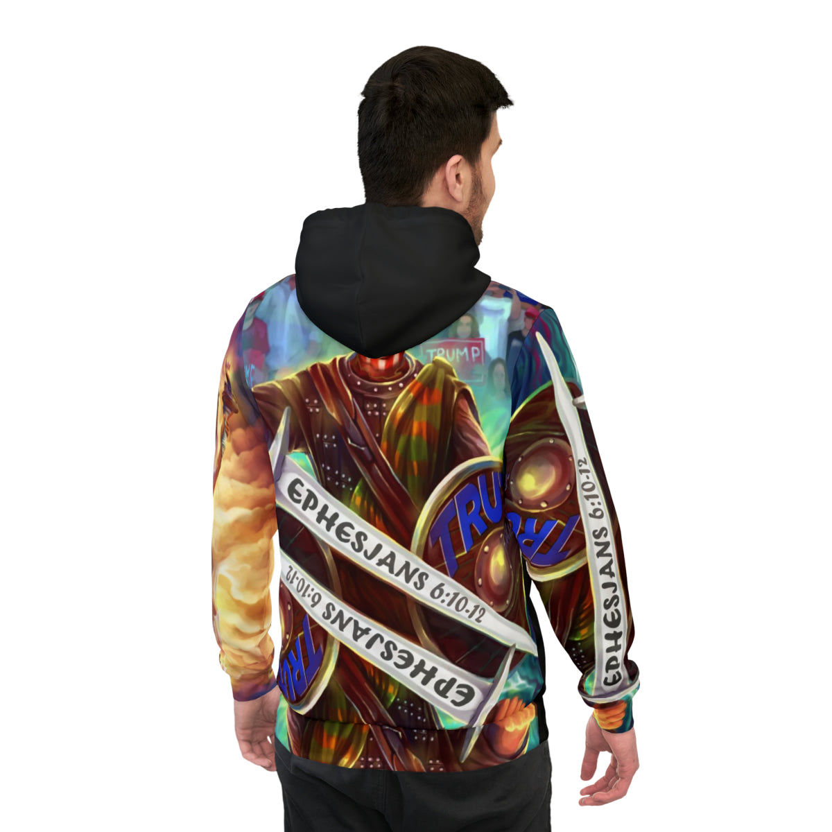 The donor deck multi-card – Colorblock Athletic Hoodie