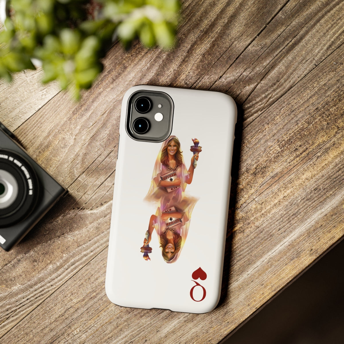 Melania, Queen of Hearts – Tough Phone Cases