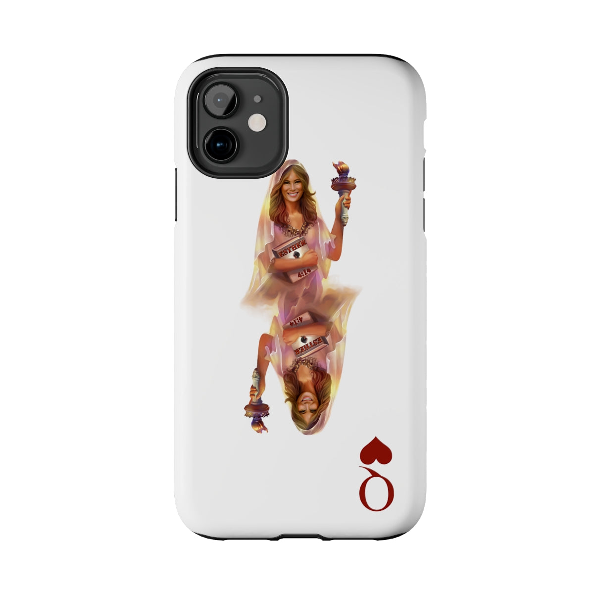 Melania, Queen of Hearts – Tough Phone Cases