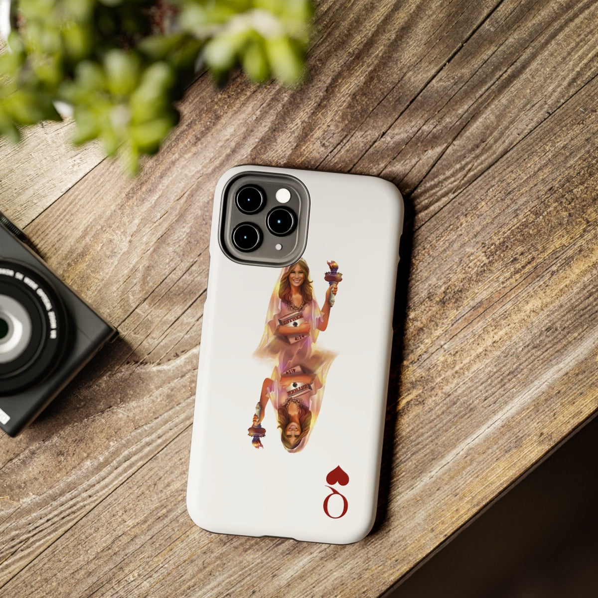 Melania, Queen of Hearts – Tough Phone Cases