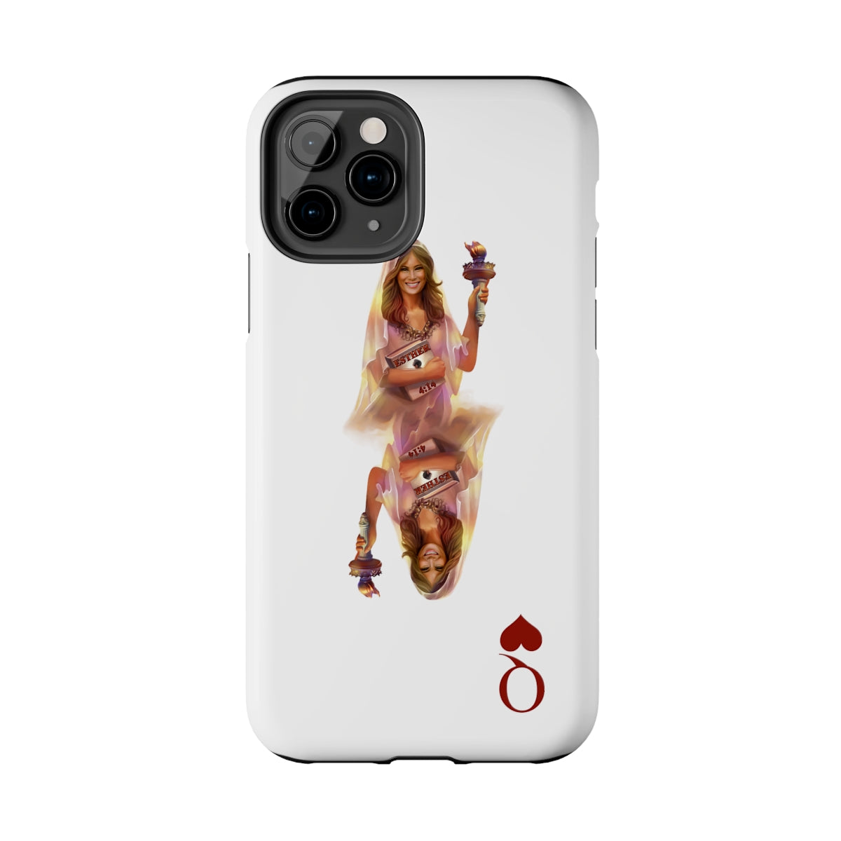 Melania, Queen of Hearts – Tough Phone Cases