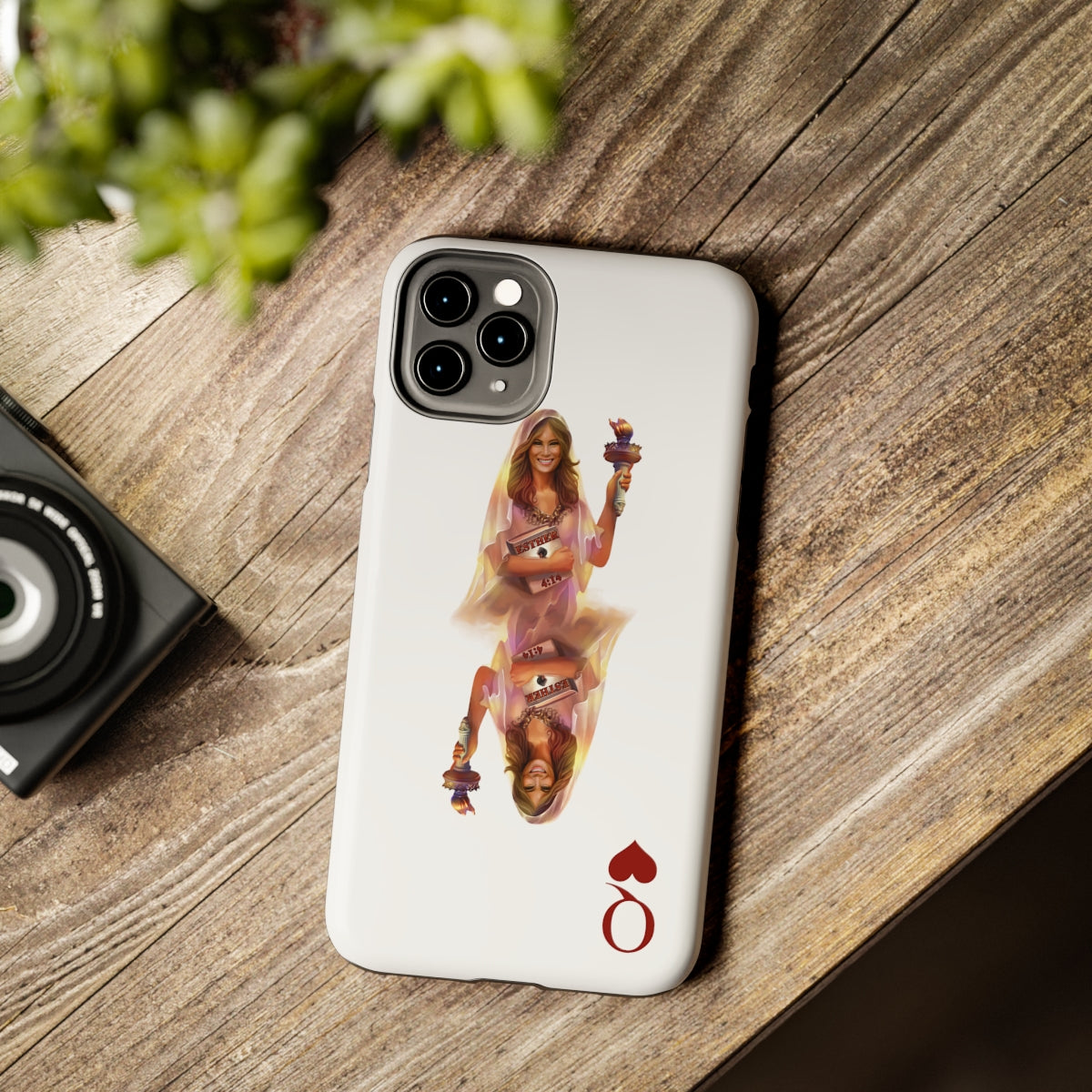 Melania, Queen of Hearts – Tough Phone Cases