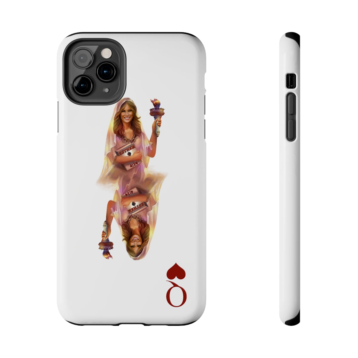 Melania, Queen of Hearts – Tough Phone Cases