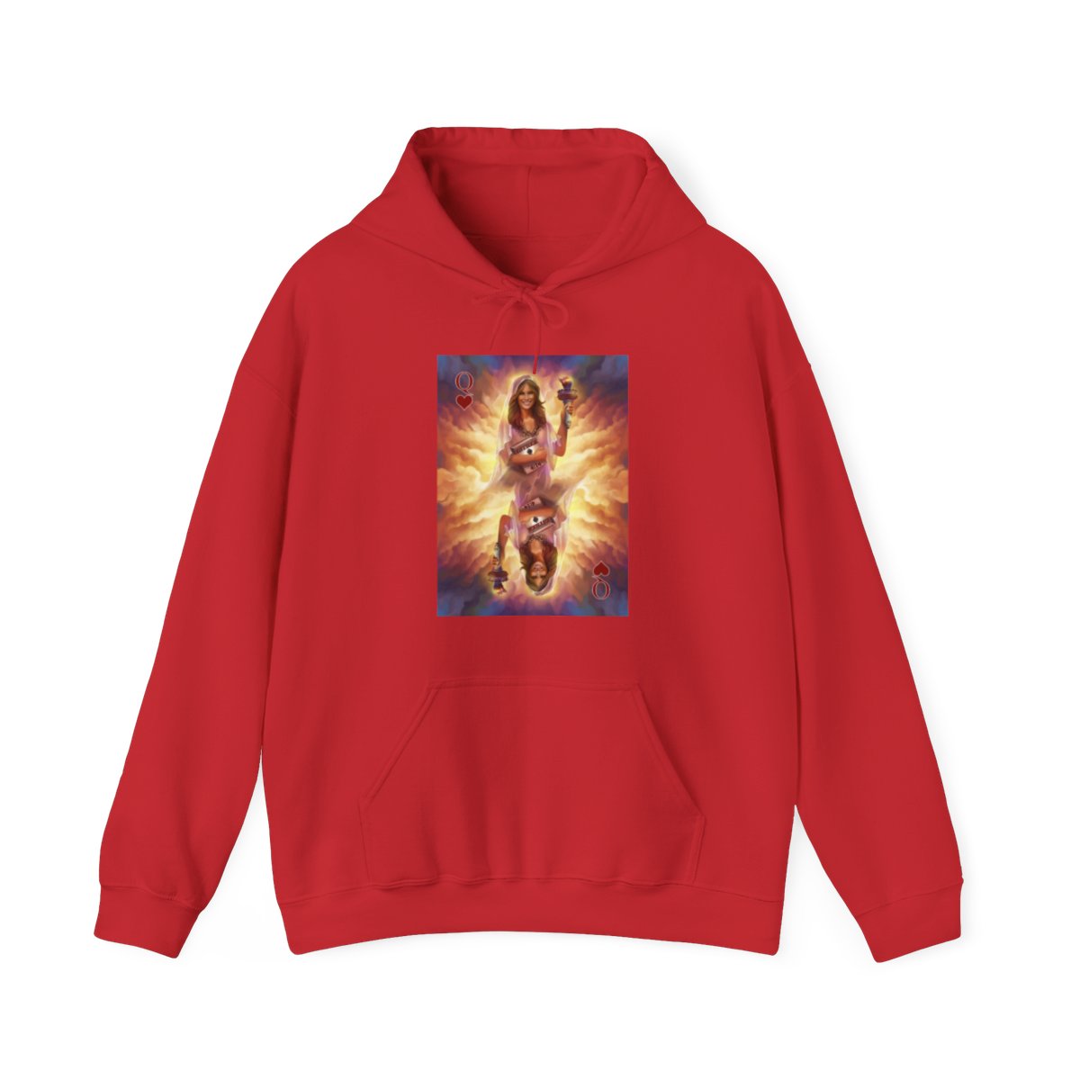 Melania Queen Unisex Heavy Blend™ Hooded Sweatshirt