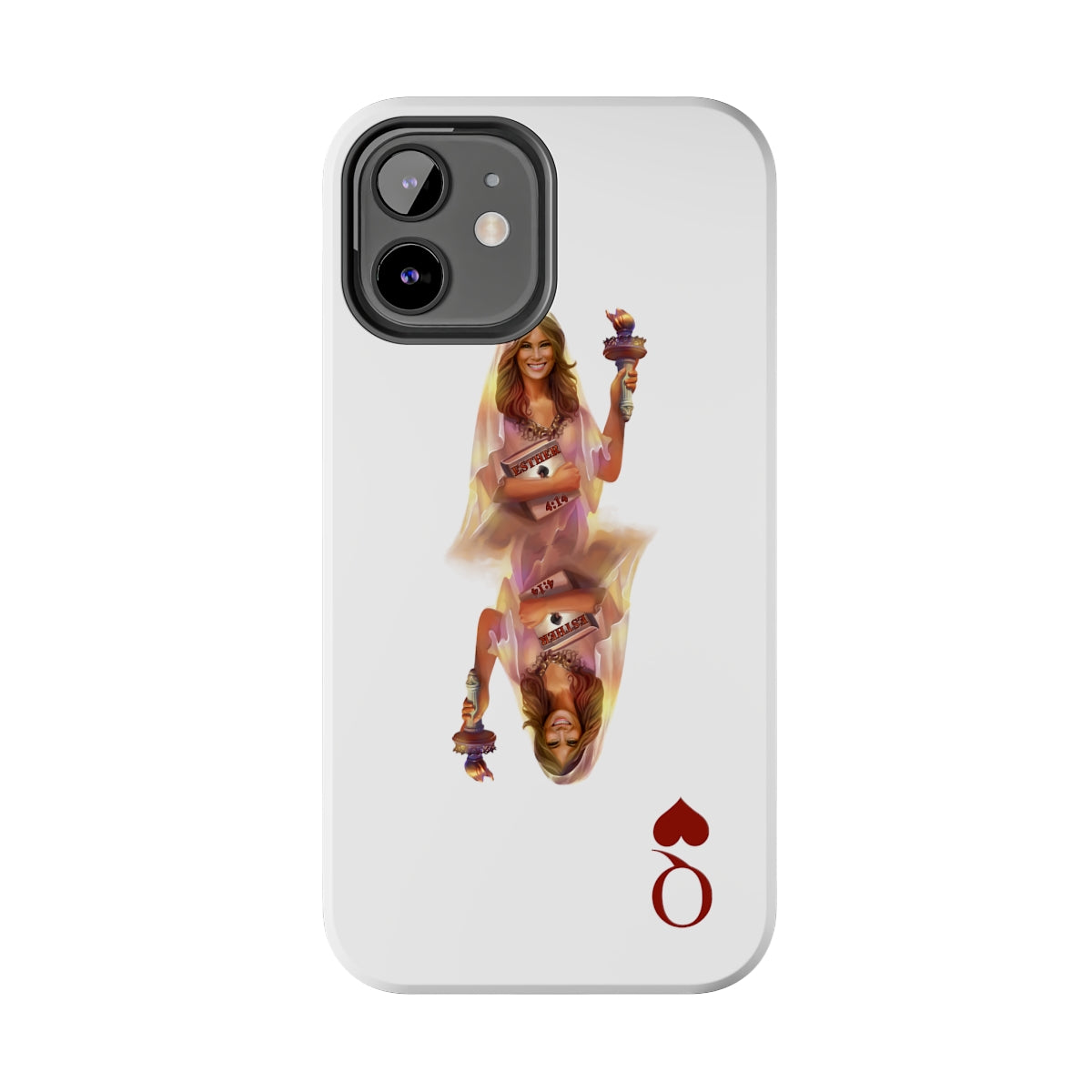 Melania, Queen of Hearts – Tough Phone Cases