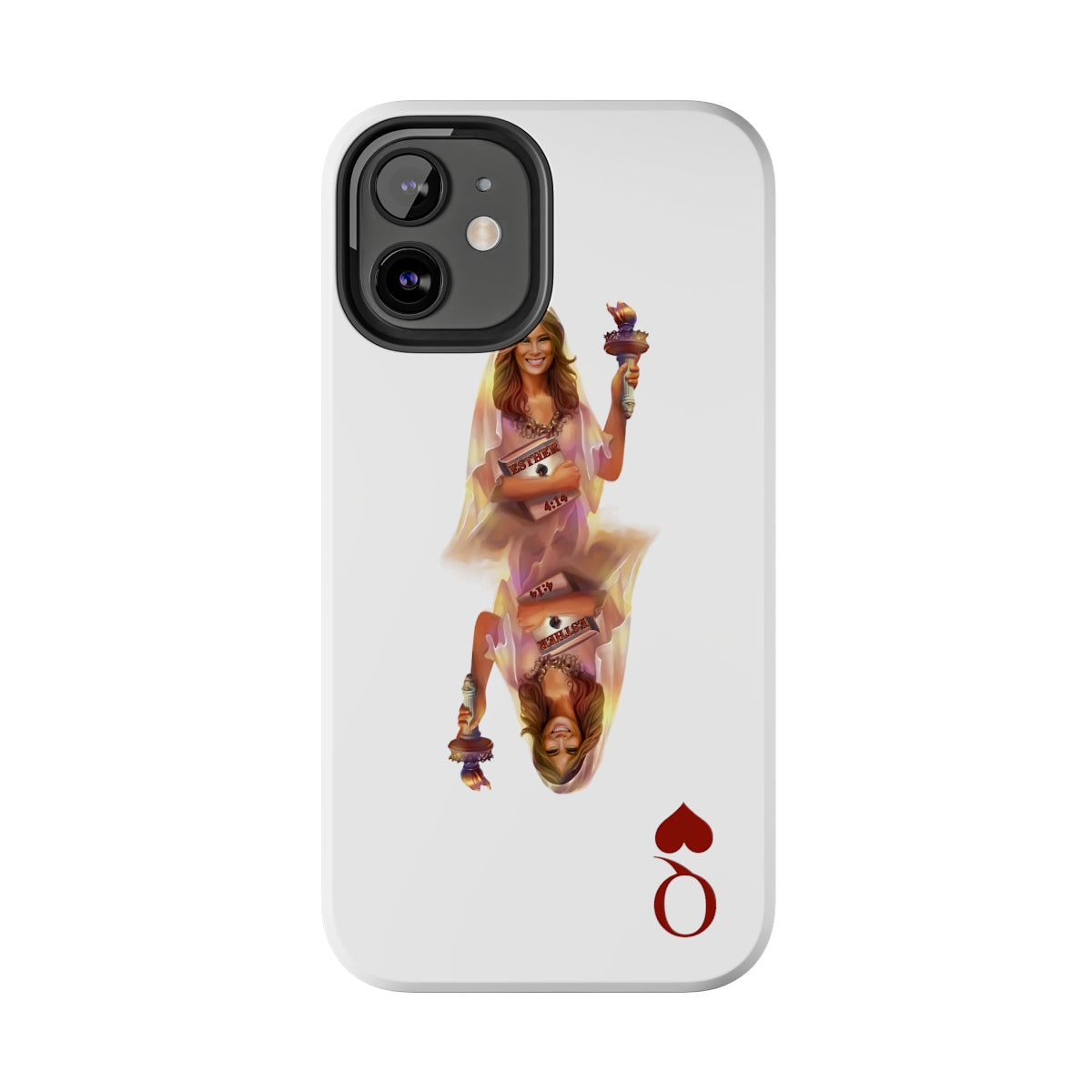 Melania, Queen of Hearts – Tough Phone Cases