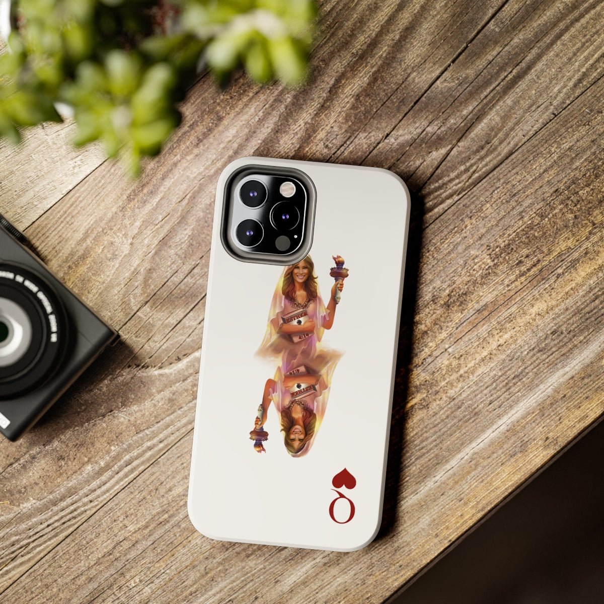 Melania, Queen of Hearts – Tough Phone Cases