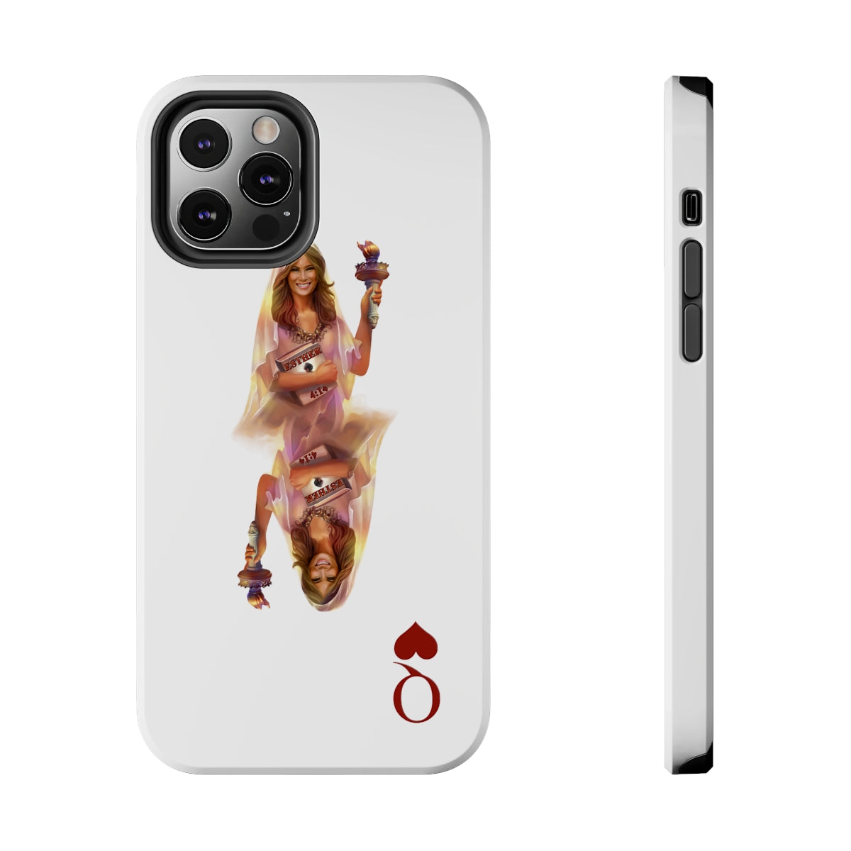 Melania, Queen of Hearts – Tough Phone Cases