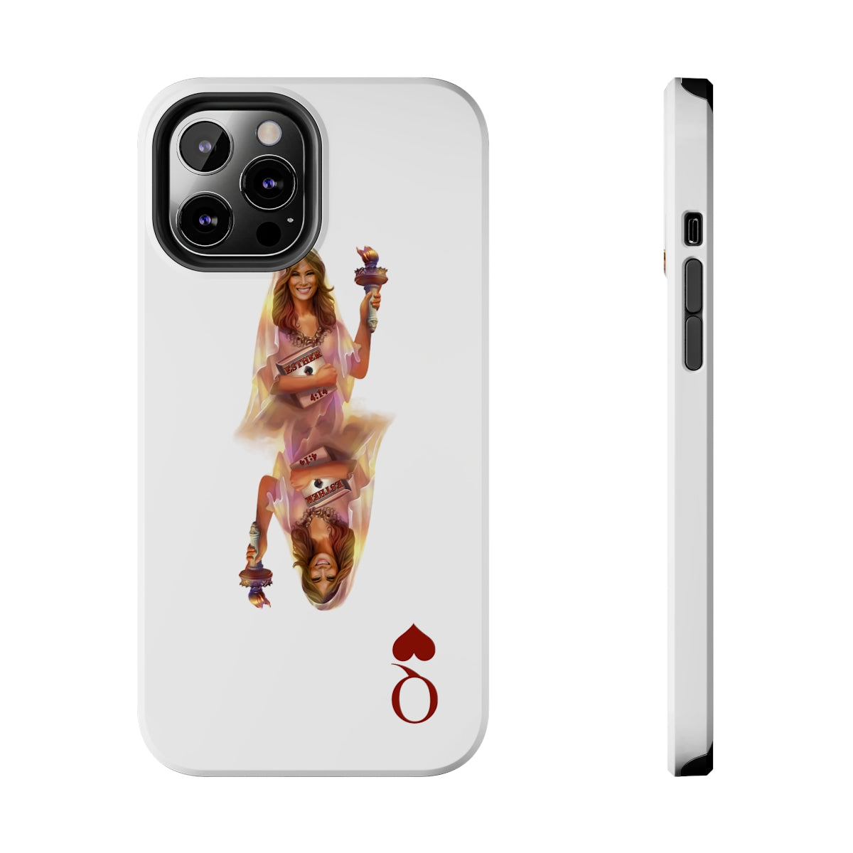 Melania, Queen of Hearts – Tough Phone Cases