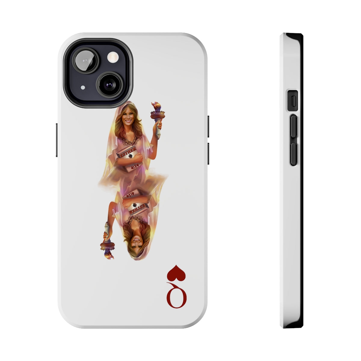 Melania, Queen of Hearts – Tough Phone Cases