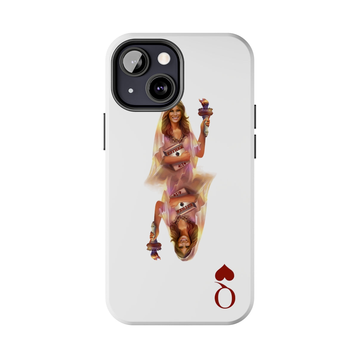 Melania, Queen of Hearts – Tough Phone Cases