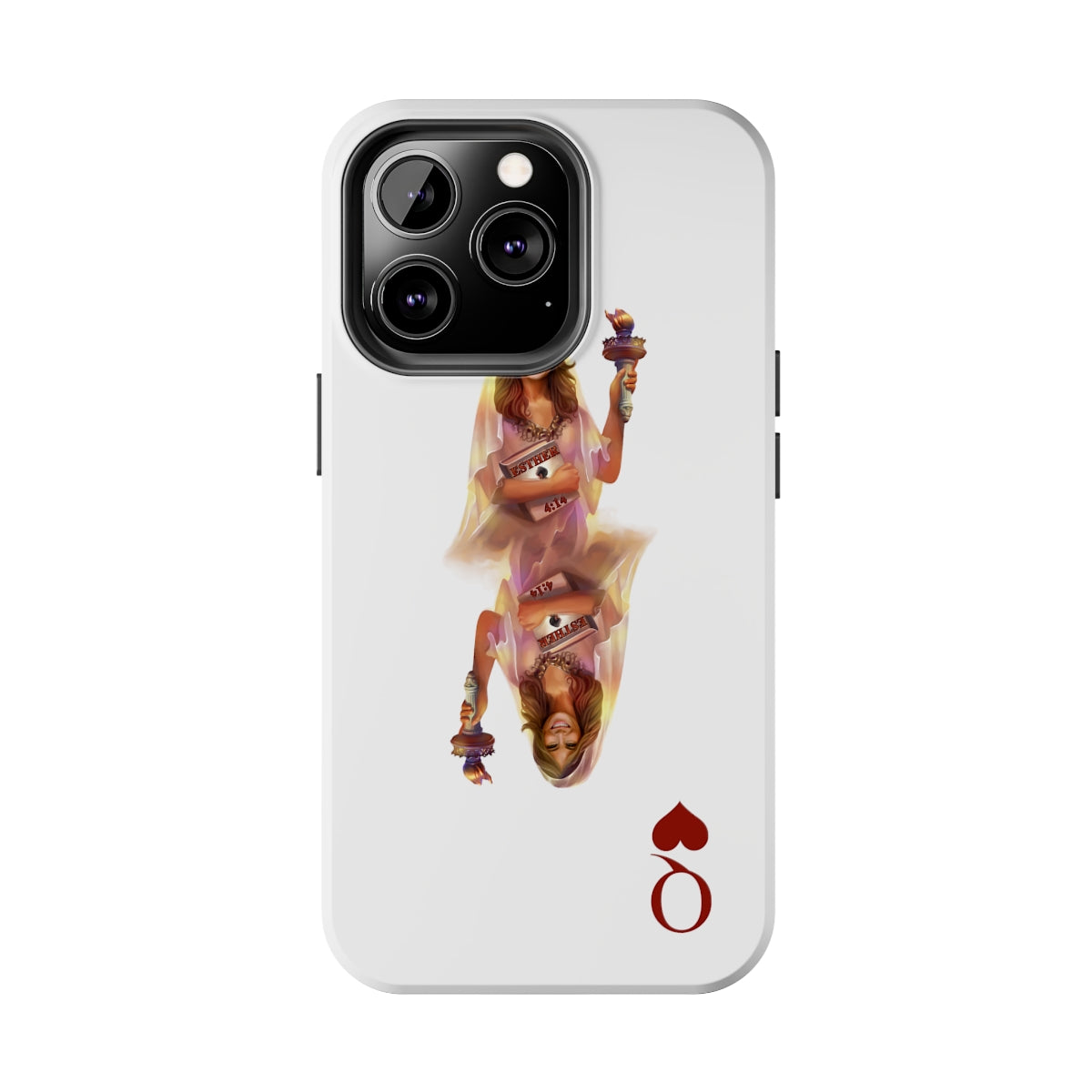 Melania, Queen of Hearts – Tough Phone Cases