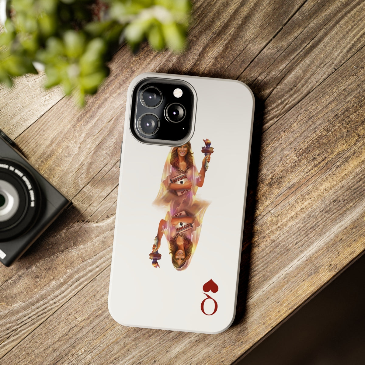 Melania, Queen of Hearts – Tough Phone Cases