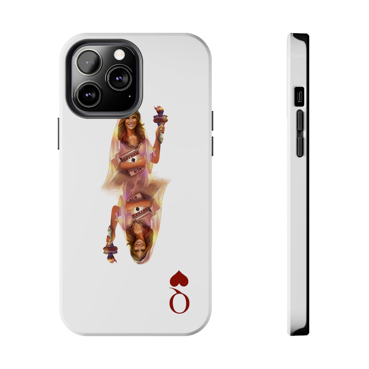 Melania, Queen of Hearts – Tough Phone Cases