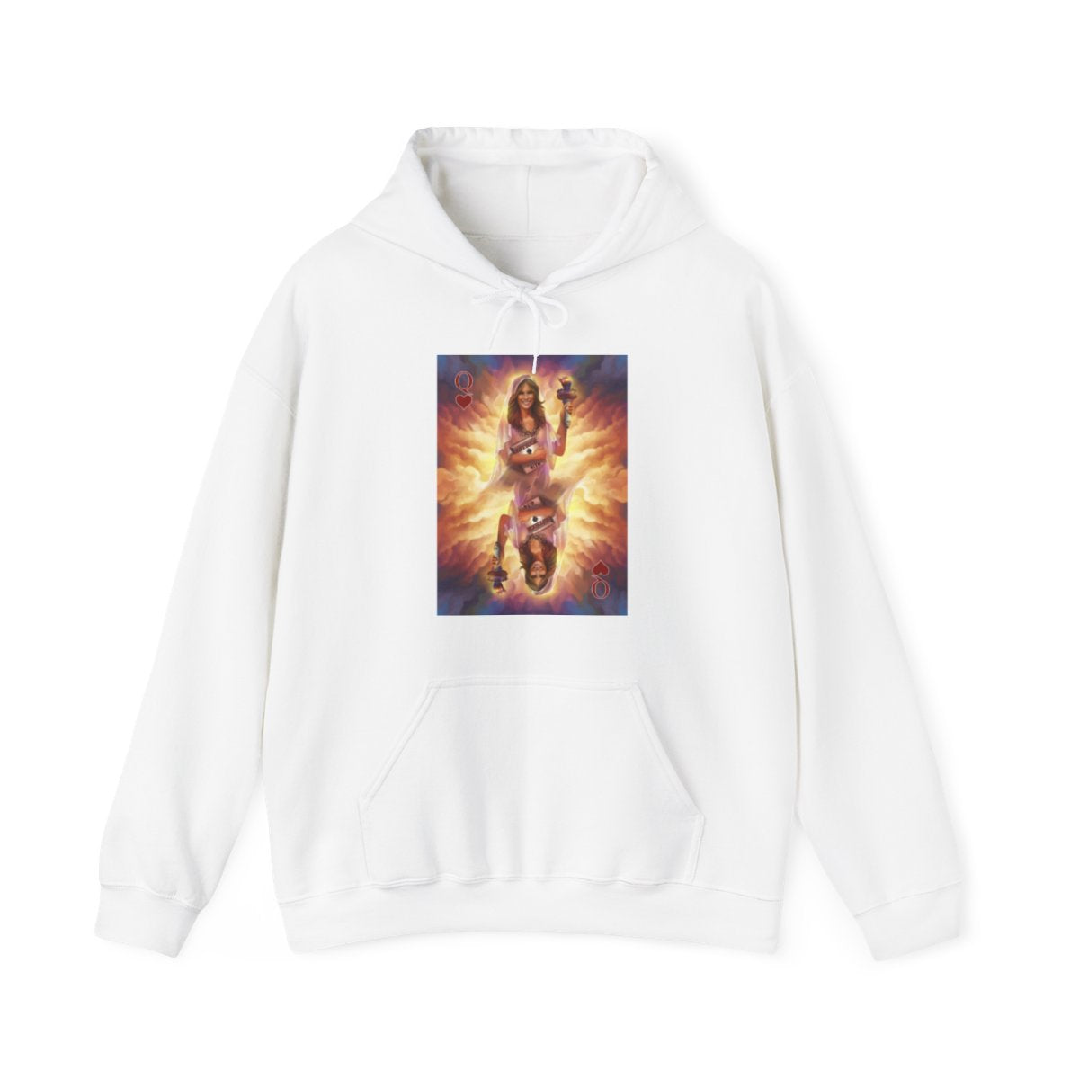 Melania Queen Unisex Heavy Blend™ Hooded Sweatshirt