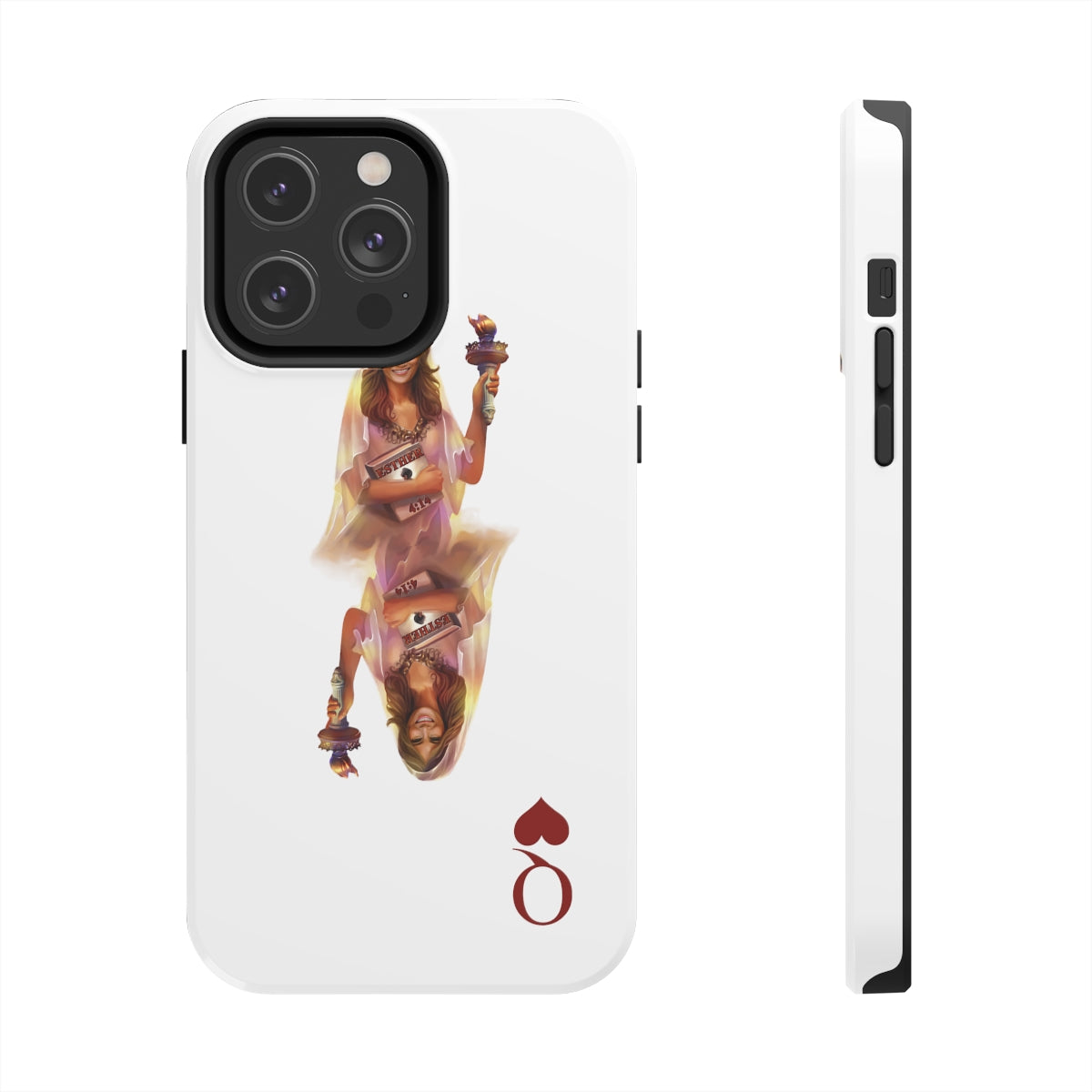 Melania, Queen of Hearts – Tough Phone Cases