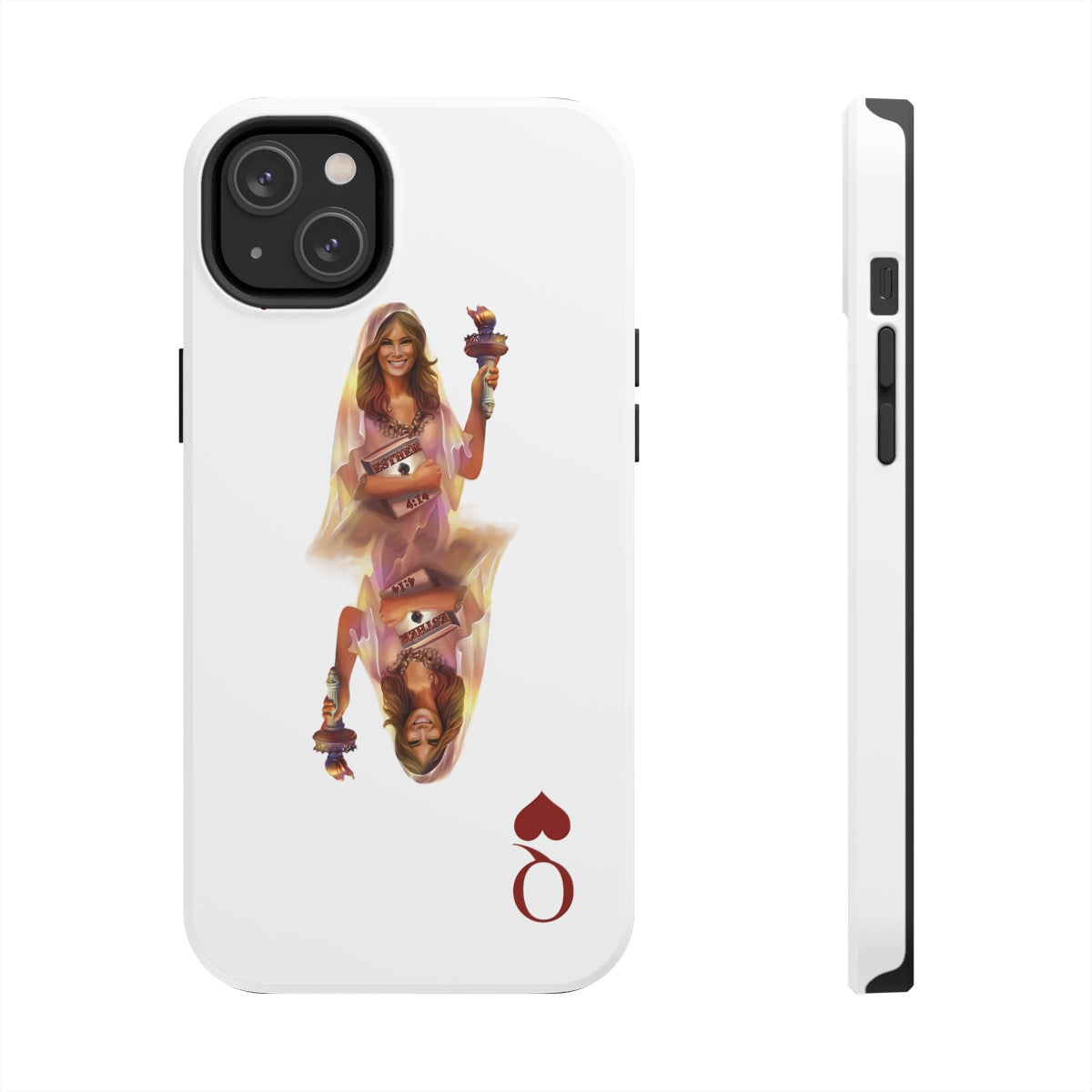 Melania, Queen of Hearts – Tough Phone Cases